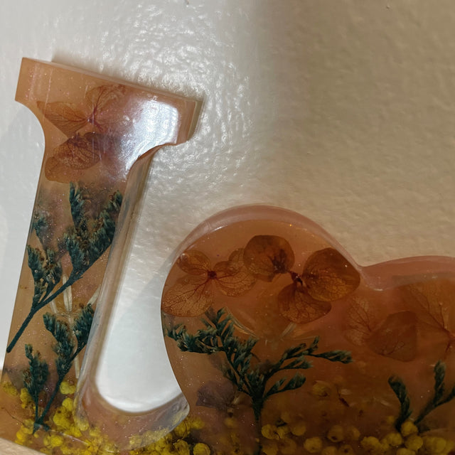Resin “LOVE” Signs