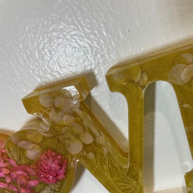 Resin “LOVE” Signs