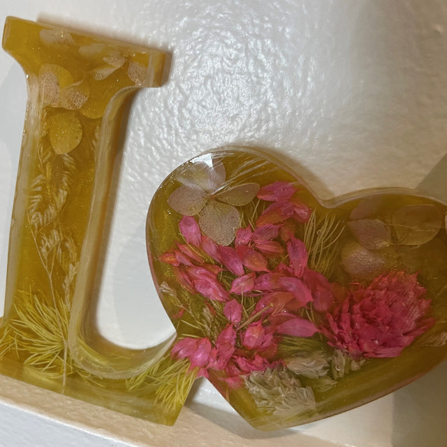 Resin “LOVE” Signs