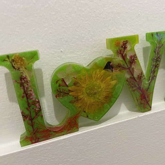 Resin “LOVE” Signs