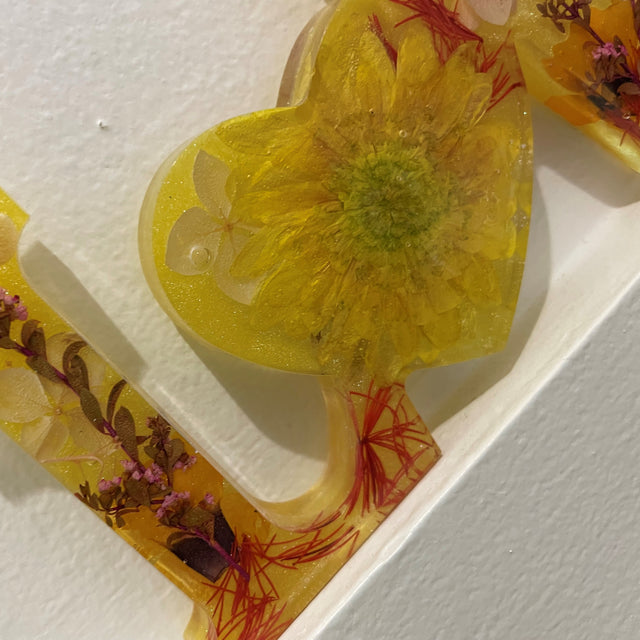 Resin “LOVE” Signs