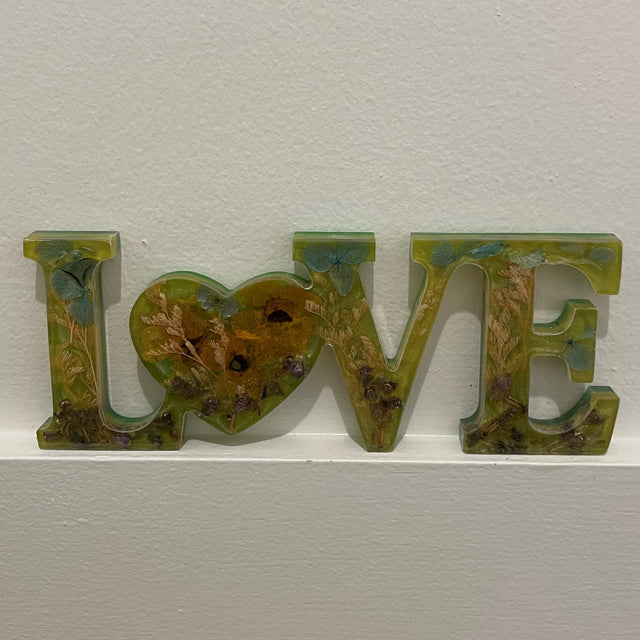 Resin “LOVE” Signs