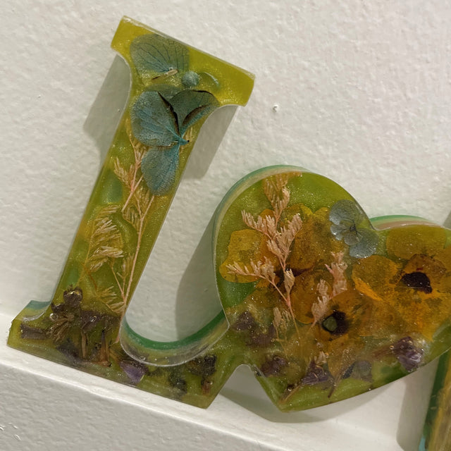 Resin “LOVE” Signs