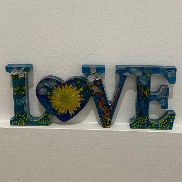 Resin “LOVE” Signs