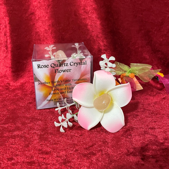 Frangipani Crystal Flower