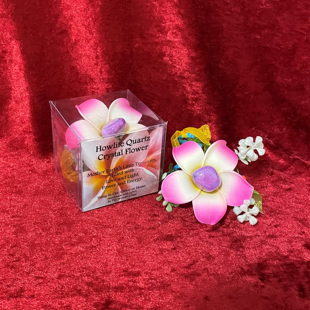 Frangipani Crystal Flower