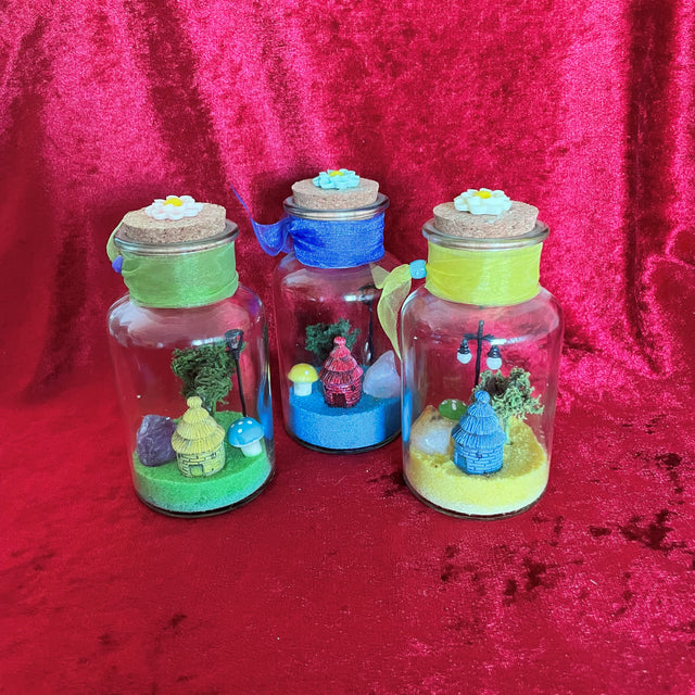 Crystal Gardens in a Bottle