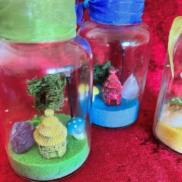 Crystal Gardens in a Bottle