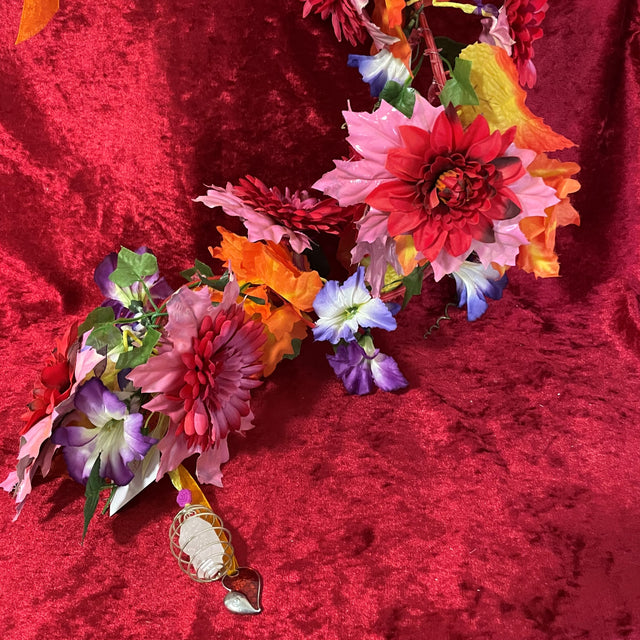 Gerbera Flower Crystal Garlands