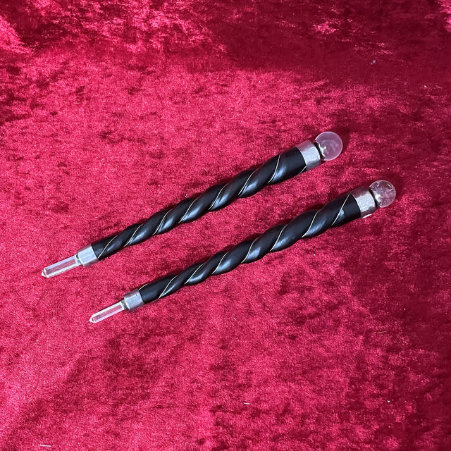 Clear Quartz Healing Massage Wands
