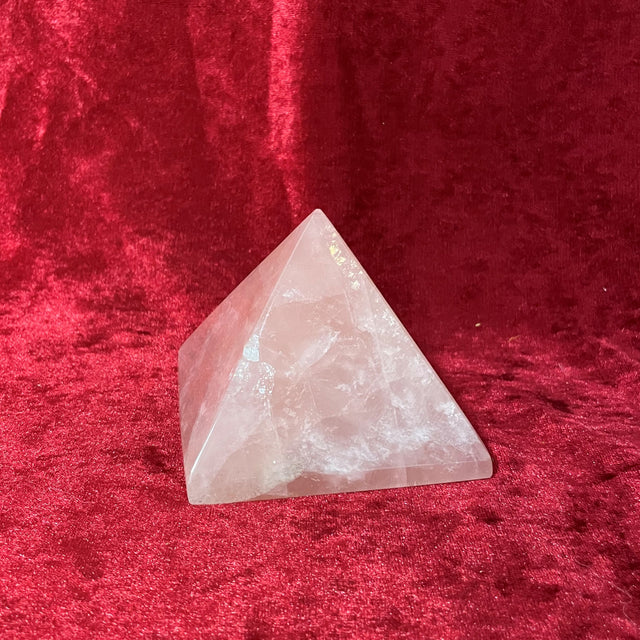 Rose Quartz Pyramids