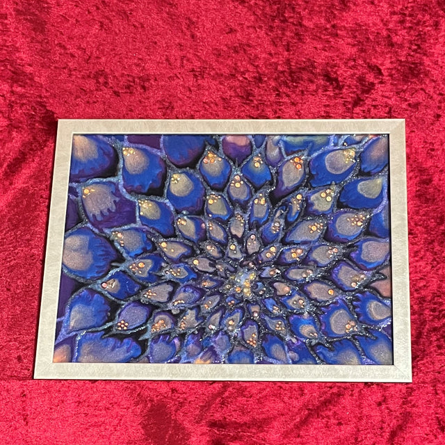 Resin, Sand Floral Artwork