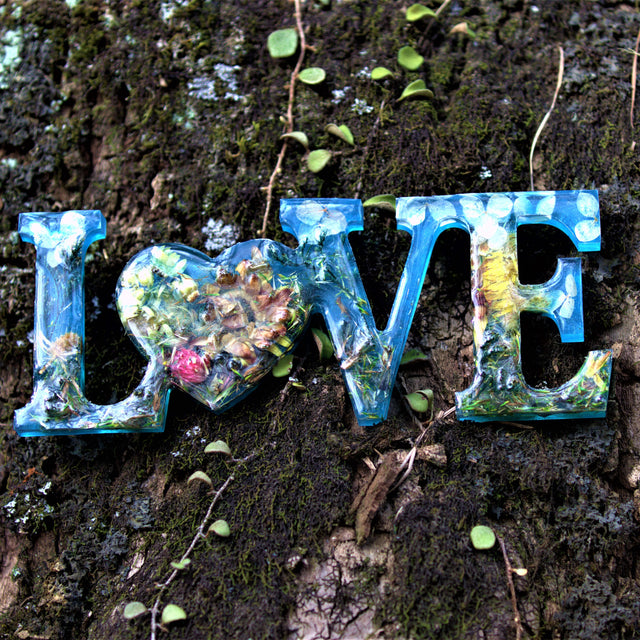 Resin “LOVE” Signs