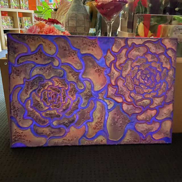 Roses (Glow in the Dark Art)