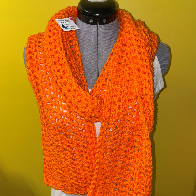 Orange Scarf