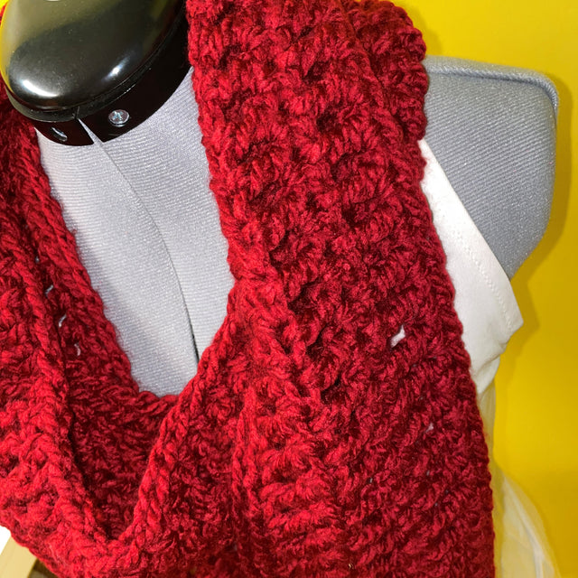 Burgundy Scarf