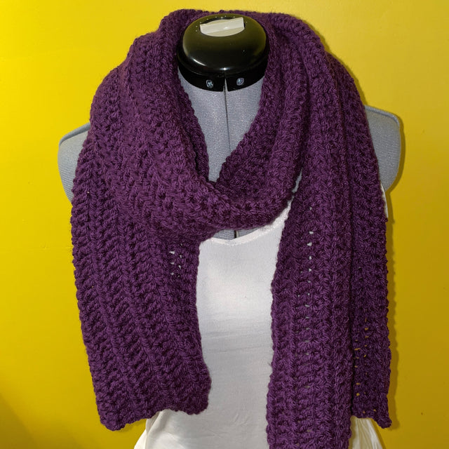 Purple Scarf