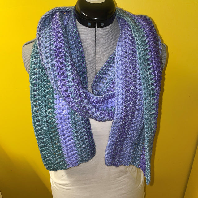 Bluish/Purple Scarf