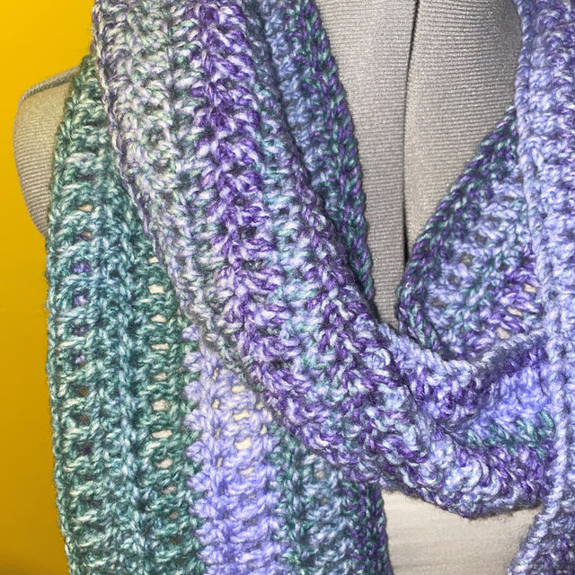 Bluish/Purple Scarf