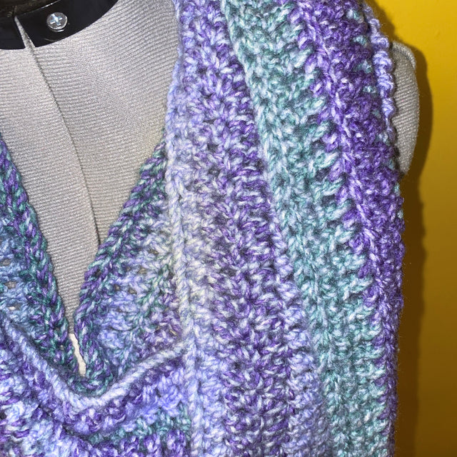 Bluish/Purple Scarf