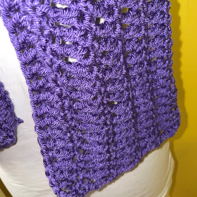 Purple Scarf