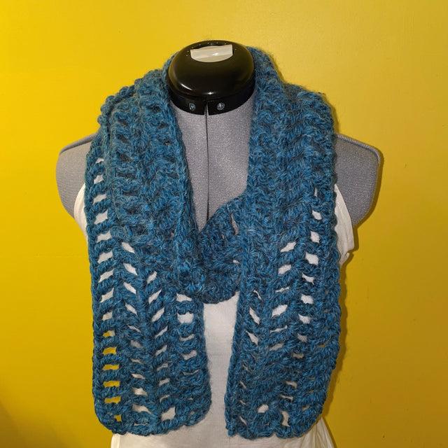 Blue Scarf