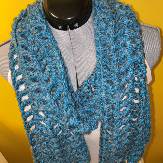 Blue Scarf