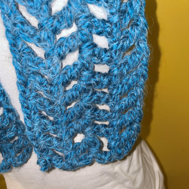 Blue Scarf