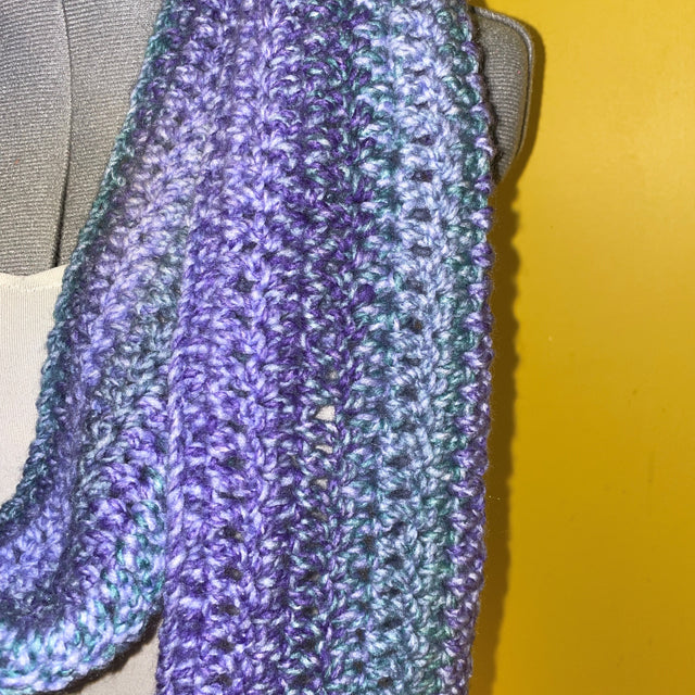 Purplish Scarf