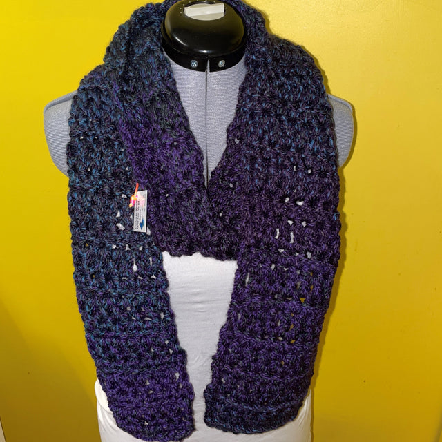 Dark Purple Scarf