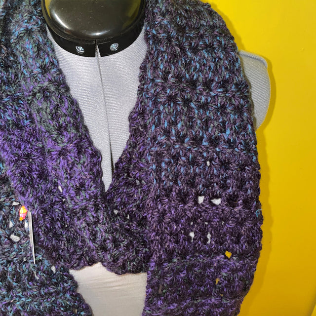 Dark Purple Scarf