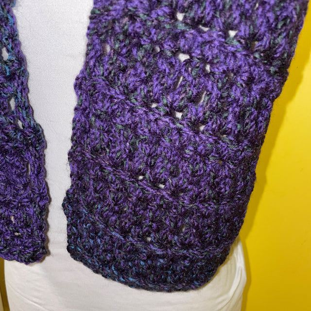 Dark Purple Scarf