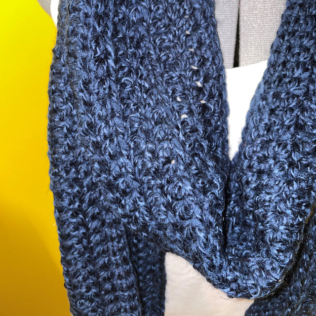 Dark Blue Scarf