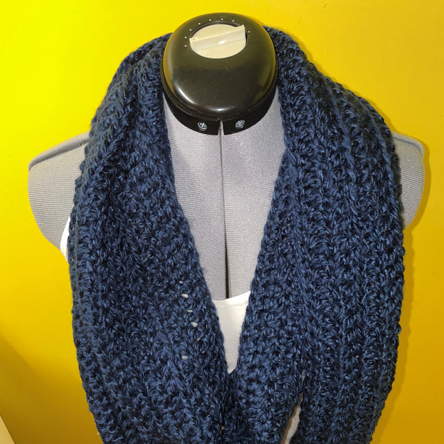 Dark Blue Scarf