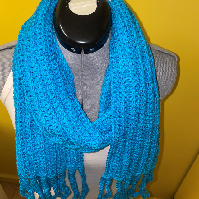 Blue Scarf