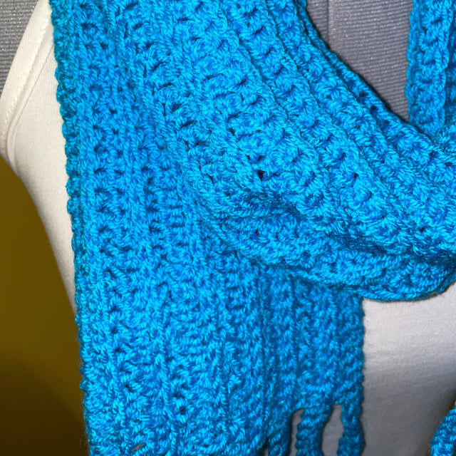 Blue Scarf