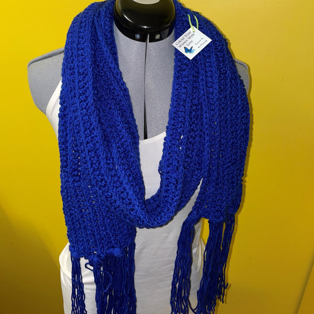 Royal Blue Scarf