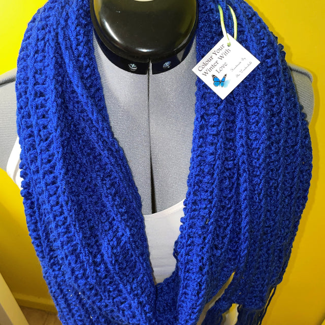 Royal Blue Scarf