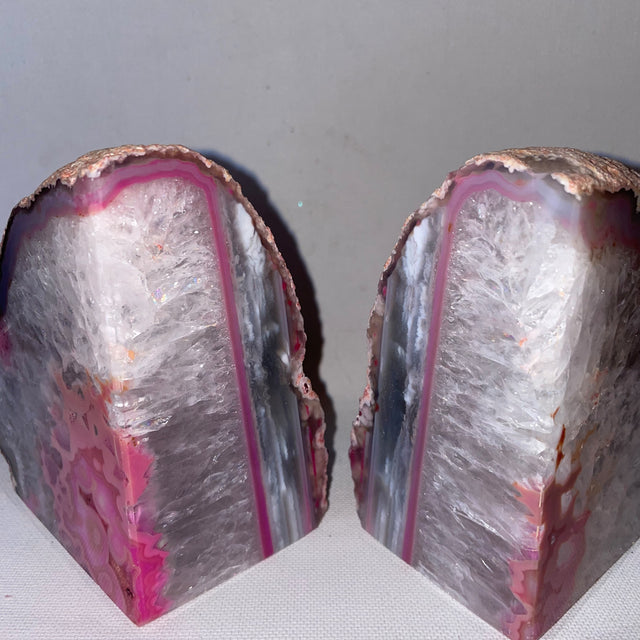 Agate Book Ends