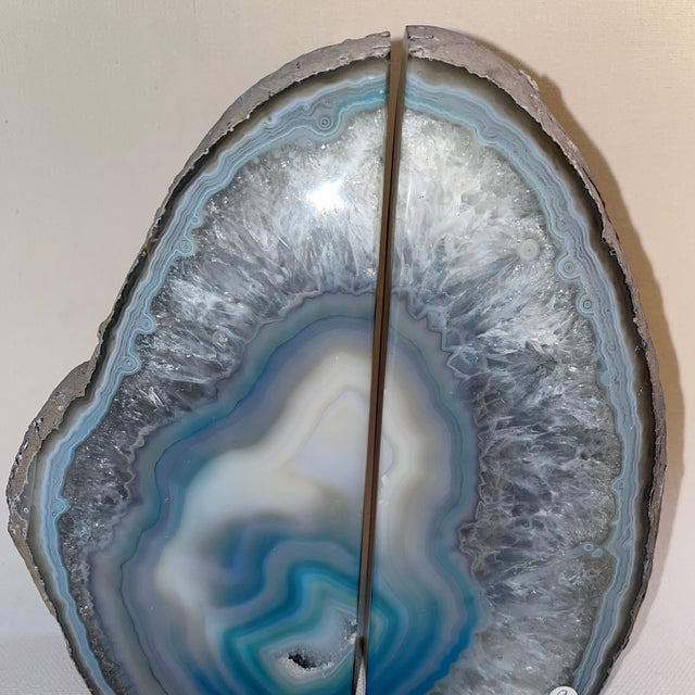 Agate Book Ends