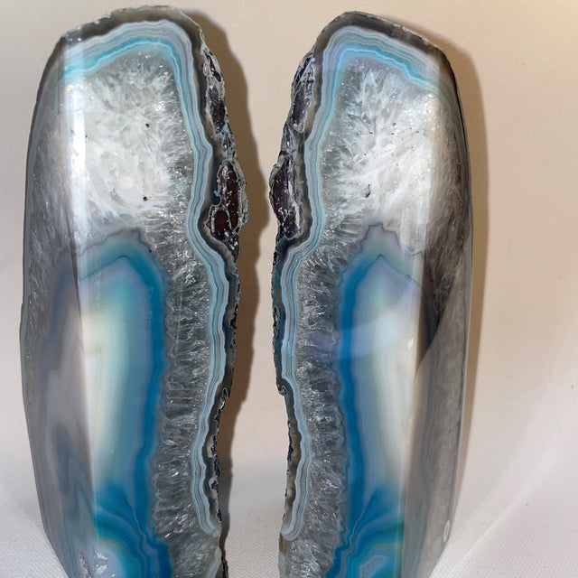 Agate Book Ends