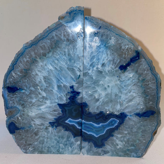 Agate Book Ends