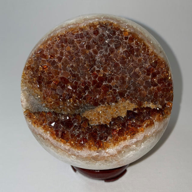 Large Crystal Spheres