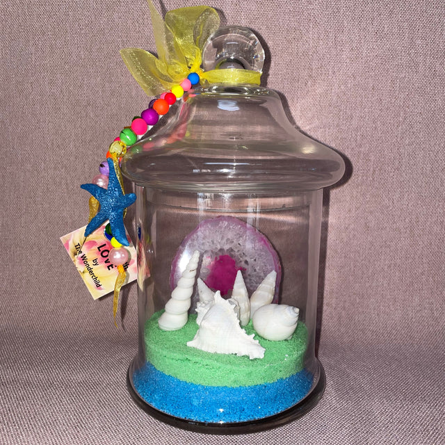 Ocean Theme Agate and Shells