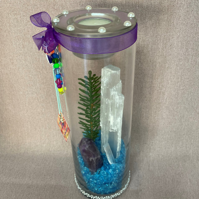 Crystal Candles Tall