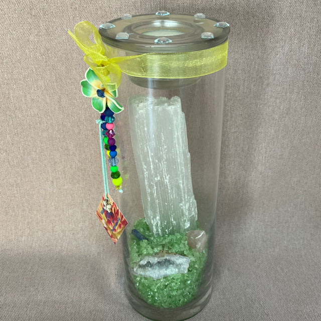 Crystal Candles Tall