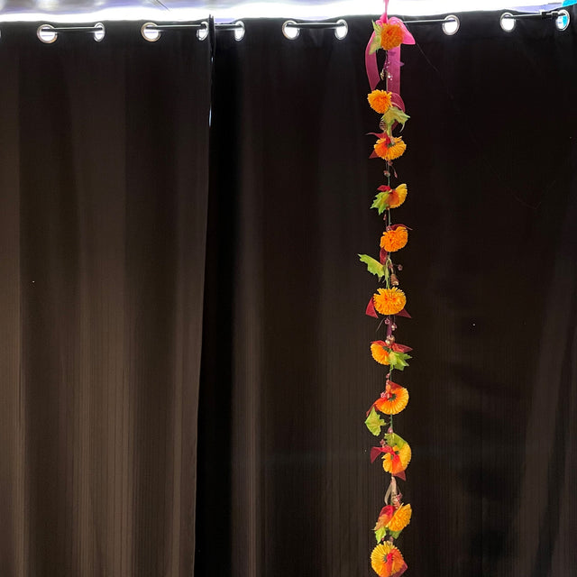 Orange Flower Garland