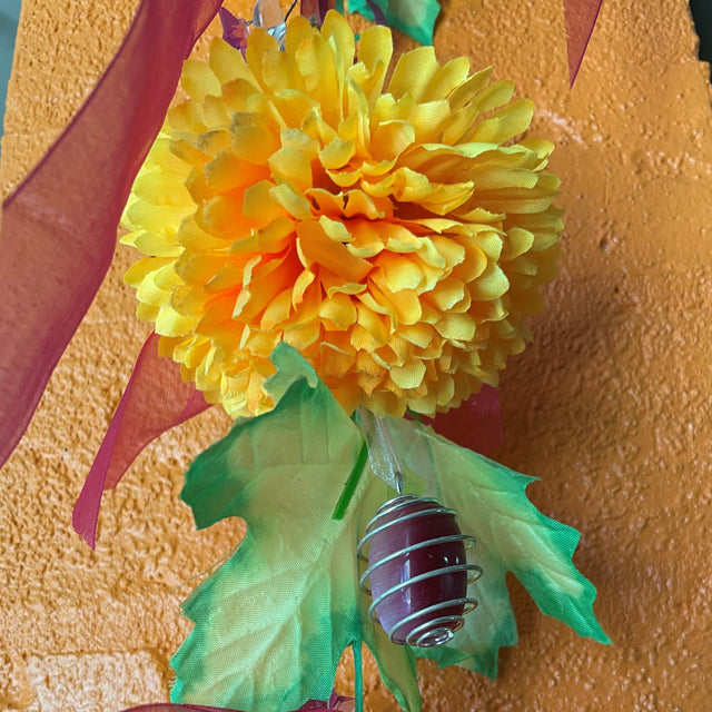 Orange Flower Garland