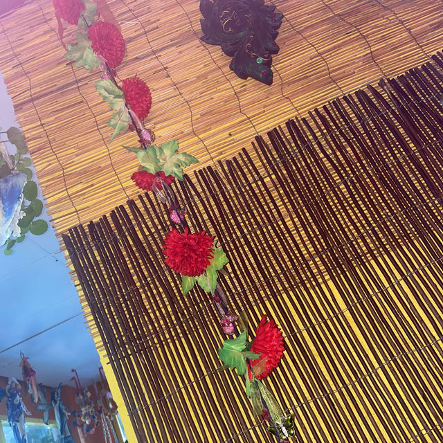 Howlite Crystal Flower Garland