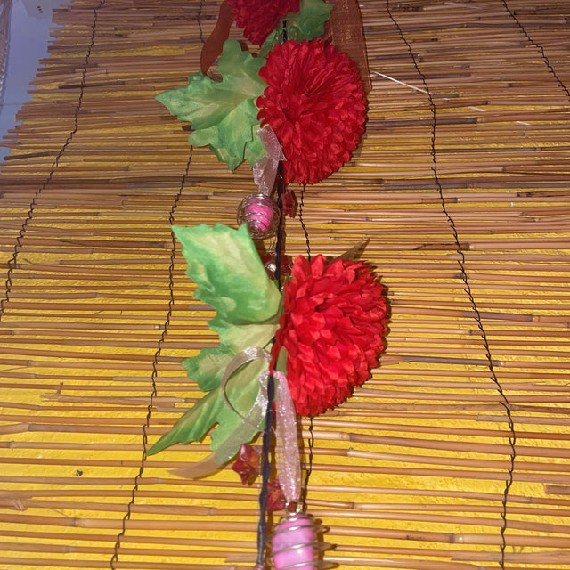 Howlite Crystal Flower Garland